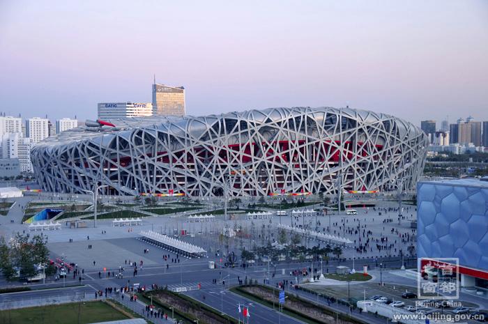 Beijing Olympic Bird's Nest Large Screen Support Column Supporting Project
